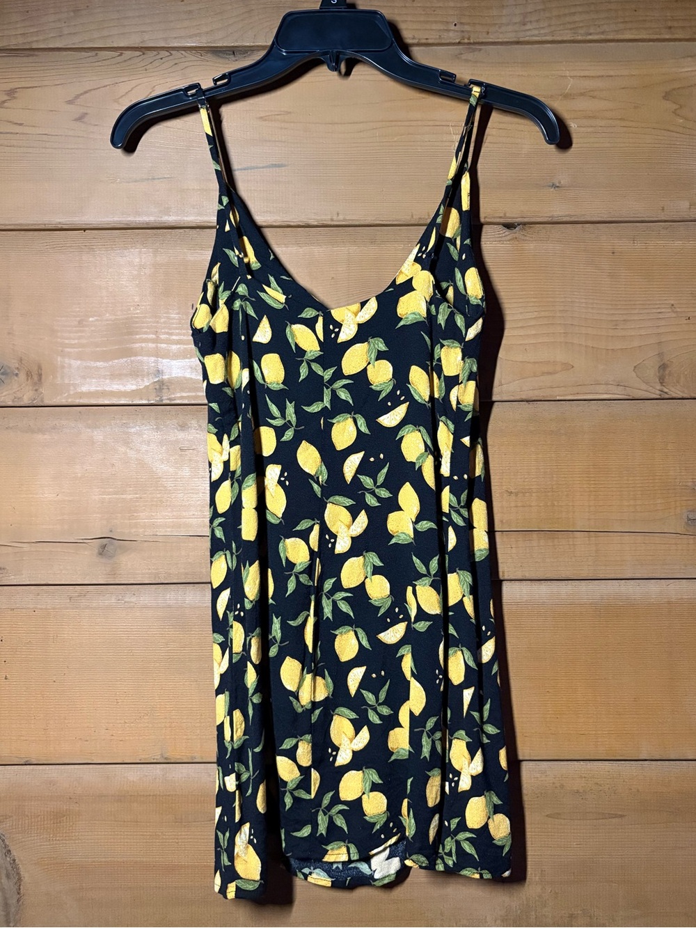 Reformation Marlowe Dress- Black & Lemon Print 🍋 Size XS - Picture 5 of 10